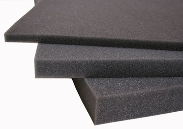 PIANKA AKUSTYCZNA WYGŁUSZAJĄCA MATA TECHNICZNA PU gładka 2cm 50x50