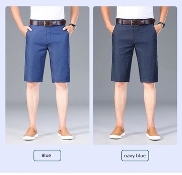 Summer Thin Breathable Men's Short Denim Pants 202