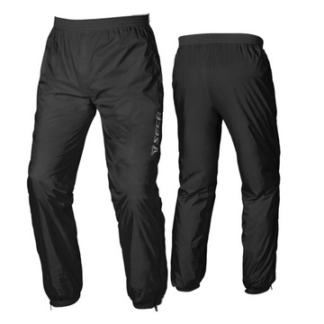 SECA SPODNIE PRZECIWDESZCZOWE MOTOCYKLOWE TYPHOON BLACK 2XL