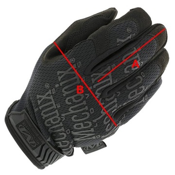 ПЕРЧАТКИ ТАКТИЧЕСКИЕ ВОЕННЫЕ ПЕРЧАТКИ MECHANIX ORIGINAL BLACK M