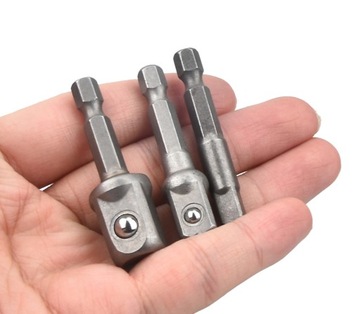 ПЕРЕХОДНИКИ ДЛЯ ОТВЕРТОК ПЕРЕХОДНИК ДЛЯ НАСАДОК ПЕРЕХОДНИК ШЕСТИГРАННАЯ РУЧКА 1/4 3/8 1/2