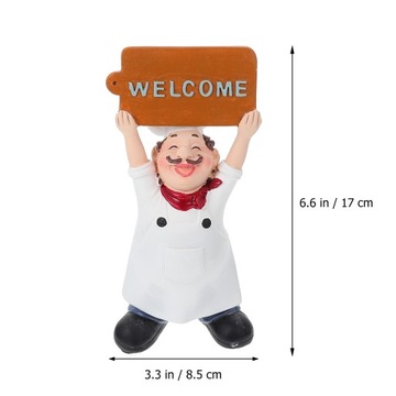 Resin Crafts Chef Добро пожаловать Практичный продукт