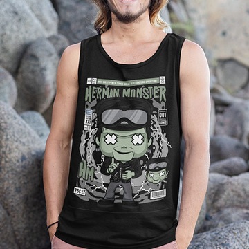 TANK TOP FILMOWE HERMAN MUNSTER