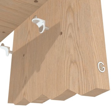 100x Полкодержатель, кронштейн-кронштейн, белый