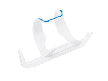 Koszyk na bidon rowerowy XLC BC-S06 / Biały/Niebieski