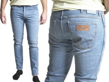 WRANGLER Spodnie jeans LARSTON rurki SLIM W34 L30