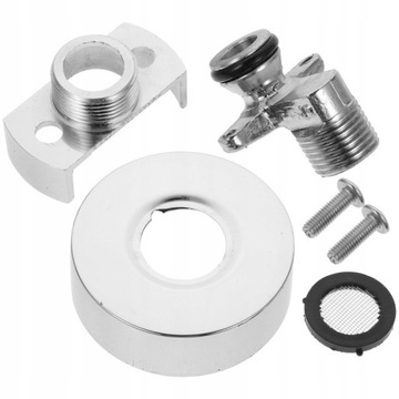 Адаптер для смесителя для душа Регулируемый угол, изогнутый водозаборник