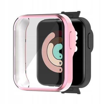 Etui OCHRONNE do Xiaomi Mi Watch Lite RÓŻOWE