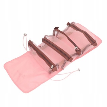 Kosmetyczki 4 w 1 Składana, odpinana kosmetyczka Wyjmowane przegródki Torby