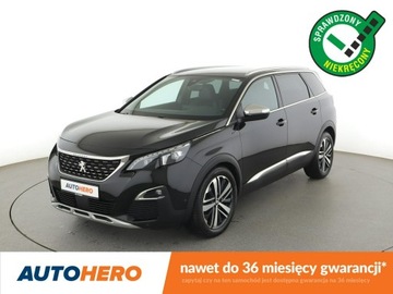 Peugeot 5008 II Crossover 2.0 BlueHDI 180KM 2019 Peugeot 5008 GT 180KM Automat Navi Kamera cofania