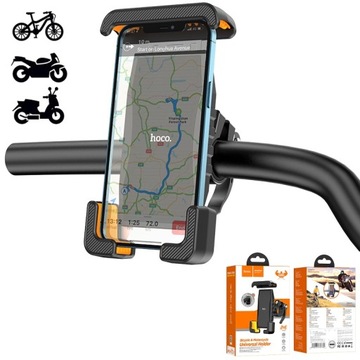Uchwyt zaciskowy na telefon do roweru skutera motoru motocykla hulajnogi