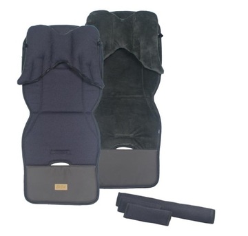 ZESTAW DWUSTRONNA WKŁADKA EL23-LEN z PODUSZKĄ SKRZYDEŁKA DO SPACERÓWKI B4