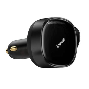Автомобильное зарядное устройство Baseus Enjoyment с кабелями USB-C + Lightning 3А, 30 Вт