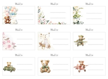 Настольные украшения на крещение дня рождения годовалого ребенка 10 шт.