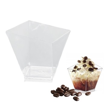 Fingerfood pojemnik na deser trapez 120 ml 20 szt.