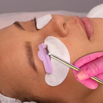 2 sztuki narzędzi do liftingu rzęs, stal nierdzewna, grzebień do przedłużan