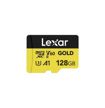 Karta Lexar microSDXC Gold 128GB UHS-II U3 V60 A1 R 280MB/s W 100MB/s