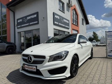 Mercedes CLA C117 Coupe 1.6 180 122KM 2014 Mercedes CLA 180 AMG-Line*Panorama*