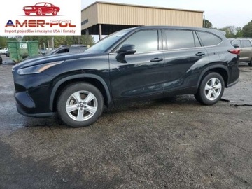 Toyota Highlander III 2021 Toyota Highlander 2021r., 3.5l, od ubezpieczalni 3.5 Benzyna 295KM
