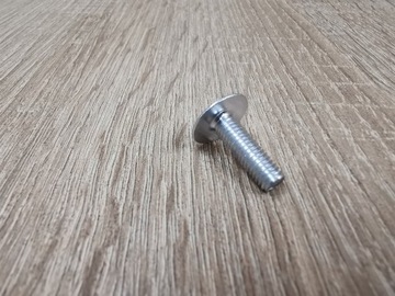 Śrubka Śruba motocyklowa 6x20 ALUMINIOWA srebrna