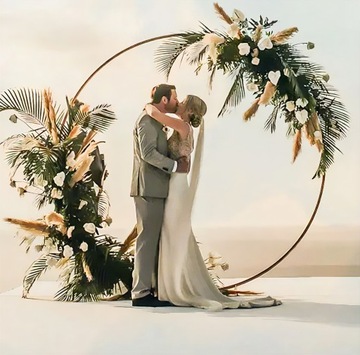 БОЛЬШАЯ рама КОЛЕСО подставка для воздушных шаров ГИРЛЯНД свадебное украшение ФОН