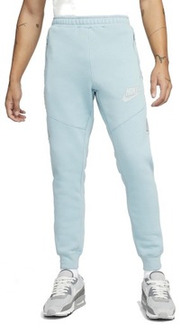 NIKE SWOOSH SPODNIE MĘSKIE BAWEŁNIANE OCIEPLANE