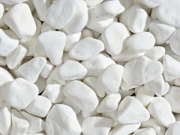 Белый камень Белоснежный ТАССОС 3-6см 10КГ