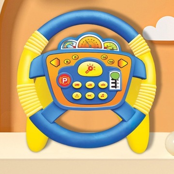 Имитация руля Toy U Base Желтый и Синий