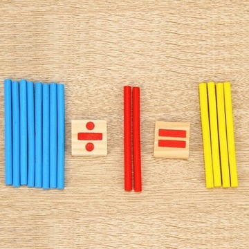 Zabawka edukacyjna drewniana do nauki liczenia