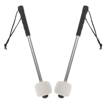 2 шт. Войлочные молоточки для большого барабана Молоточки из шерстяного войлока