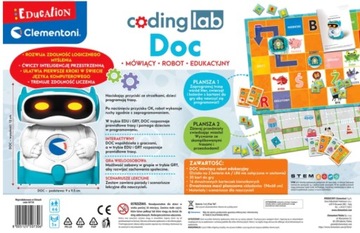 Clementoni Education CODING LAB DOC Говорящий робот