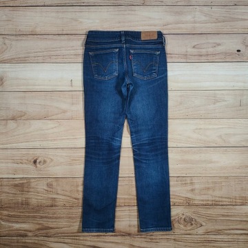 LEVI'S 571 Slim Fit Spodnie Jeans Damskie r.W28L30