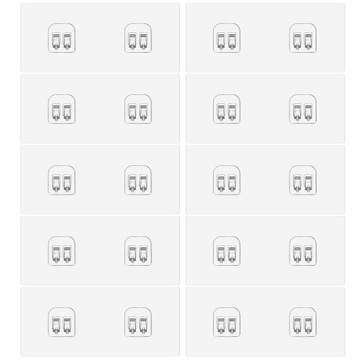 Настенные липкие крючки для вешалок