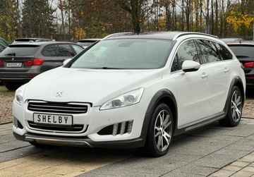 Peugeot 508 I RXH 2.0 HYbrid4 200KM 2014 Peugeot 508 2.0hdi RXH Hybrid4 200KM Xenon Led Navi Klima Panorama Skora O, zdjęcie 1
