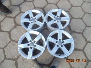 4× DISK HLINÍK AUDI 8K0071496 7.0" X 17" 5X112 ET 46