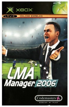 Gra sportowa LMA MANAGER 2006 piłka nożna XBOX CLASSIC