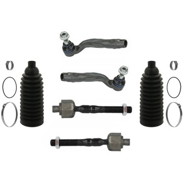 КОНЦЫ + ШТОКИ + КРЫШКИ MERCEDES ML W163