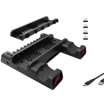 Охлаждающая подставка, подставка для зарядки для PS4 SLIM PRO