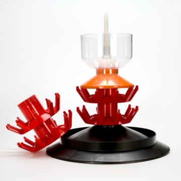 СУШИЛКА ДЛЯ 80 БУТЫЛОК С МОДУЛЬНЫМ ПОДДОНОМ