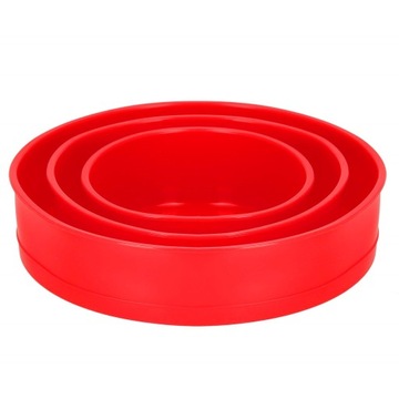 3 шт. НАБОР ФОРМ ДЛЯ ТОРТА СИЛИКОНОВЫЙ МУСС