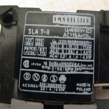 Контактор СЛА 7-II 380В50Гц