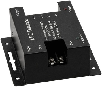 Диммер с пультом дистанционного управления для светодиодной ленты 18А 216Вт 12В постоянного тока / 24В постоянного тока РАДИО