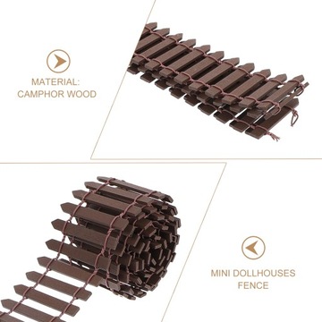 МИНИ ЗАБОР ДЛЯ КУКОЛЬНЫХ ДОМИКОВ 2 ШТ.