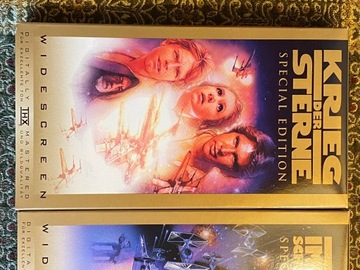 ТРИЛОГИЯ ЗВЕЗДНЫХ ВОЙН НА VHS, 1997 ГОДА, СПЕЦИАЛЬНОЕ ИЗДАНИЕ