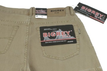 BIGREY model 718 kolor beż/8 lycra - PAS/112 cm - W42 L32