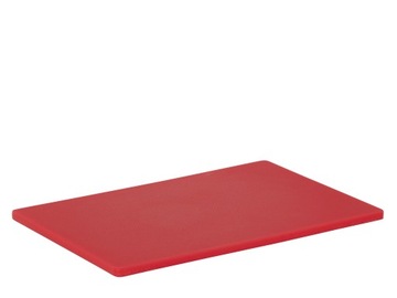 Deska do krojenia HACCP 45x30cm czerwona TECHNICA