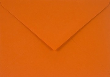 Koperty C6 Sirio Col. Arancio pomarańczowe 25szt.