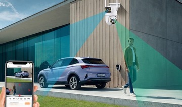 НАРУЖНАЯ ВРАЩАЮЩАЯСЯ WIFI IP-КАМЕРА 6 Мп 2K 2 экрана