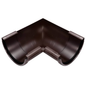 Galeco PVC Brąz Czek.130 łuk _90° wewnętrzny