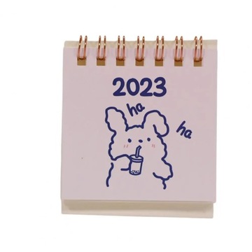 Desk Calendar Easy Store Standing Accurate Anti-rust Mini Desk Calendar